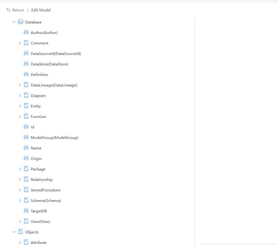 Root object and shared property associations